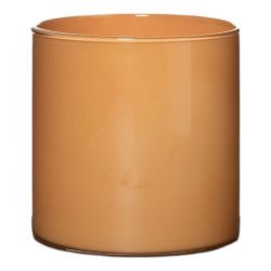 Vase Zylinderform Astra Solid Apricot Orange 18x18cm