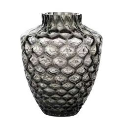 Vase Duncan Solid grau 26x21cm