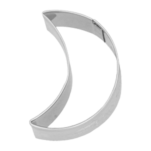 Ausstechform Mond Edelstahl 4cm PG gelb