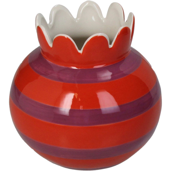Vase Steingut multi 15x15x14,3cm