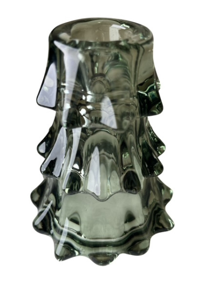Kerzenhalter Baum dunkelgrün 9,6x14,8 cm