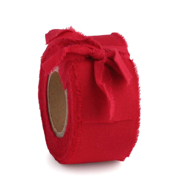Band COTTON RAW 40mmx10m rot