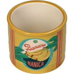 Topf Banane gelb 7,3x7,3x6,3cm