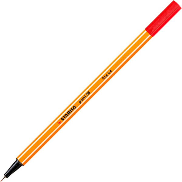 STABILO point 88 rot