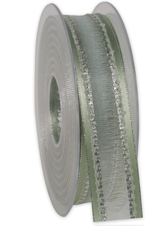 Band Mondän 25mmx20m lindgruen
