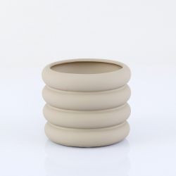 Topf Keramik creme Ø 13cm