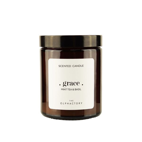 THE OLPHACTORY Duftkerze Grace Mint Tea&Basil 135g