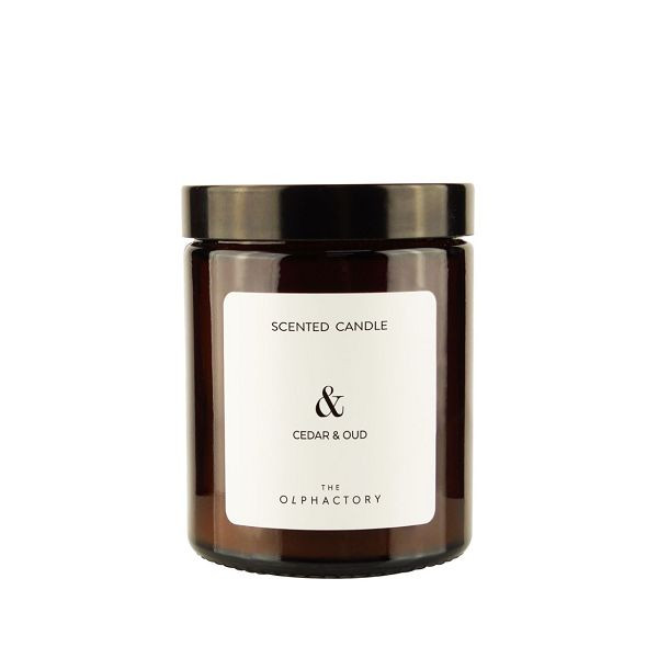 THE OLPHACTORY Duftkerze Cedar&Oud 135g