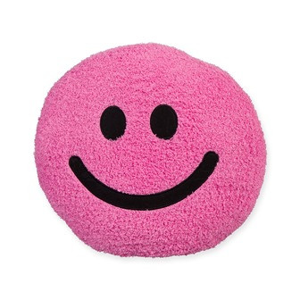 Kissen Smiley pink Ø 30cm