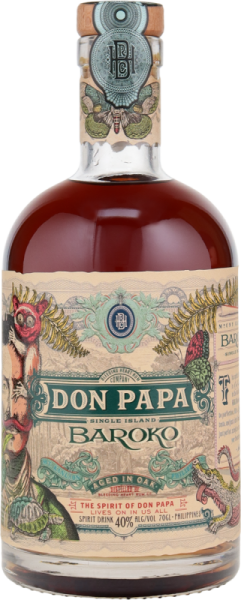 Rum Don Papa Baroko 40%vol.,0.7L GP