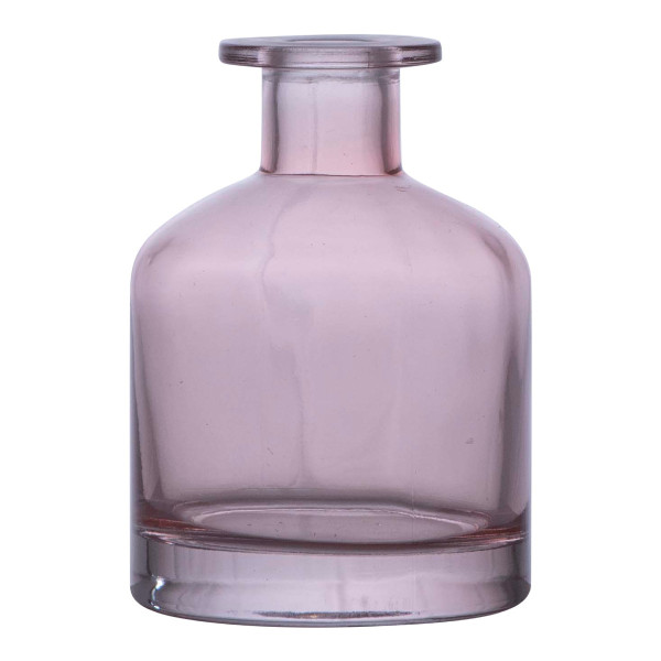 Vase Glas rosa 11,2x8cm