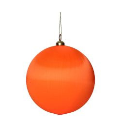 Weihnachtskugel Chinois 12cm, orange D12cm