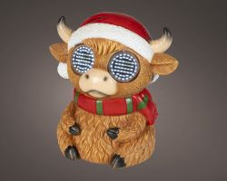 LED Xmas Elch Outdoor 9x13x13cm
