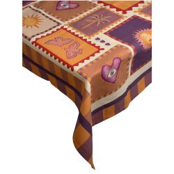 Tischdecke Object Baumwolle multi 140x240cm