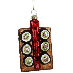 Hänger Glas Sushi multi 10,2cm