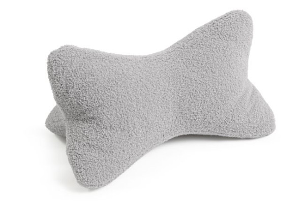 Leseknochen Fleecy 44X26cm grau