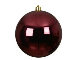 Kugeln dark rose Polystyren 14cm