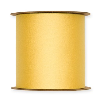 Band Seiden-Optik 70mmx10m hellgelb