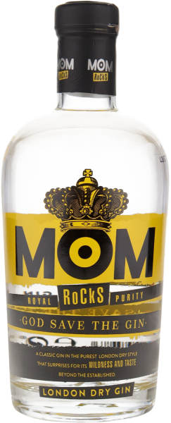 Gin MOM Rocks 0,7L 37,5%vol London Dry Gin