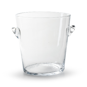 Weinkühler Glas klar 24x23,5cm