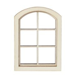 Fenster Holz 7,5x10cm
