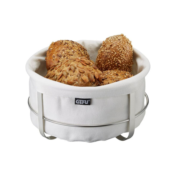 Brotkorb BRUNCH rund weiß