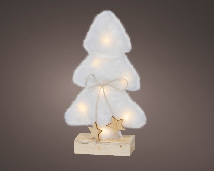 Micro LED Baum weiss warmes weiss 5x14x24.5cm