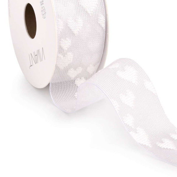 Band LOVELLE 38mmx5m weiss
