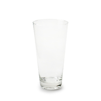 Vase Glas klar 20x10cm
