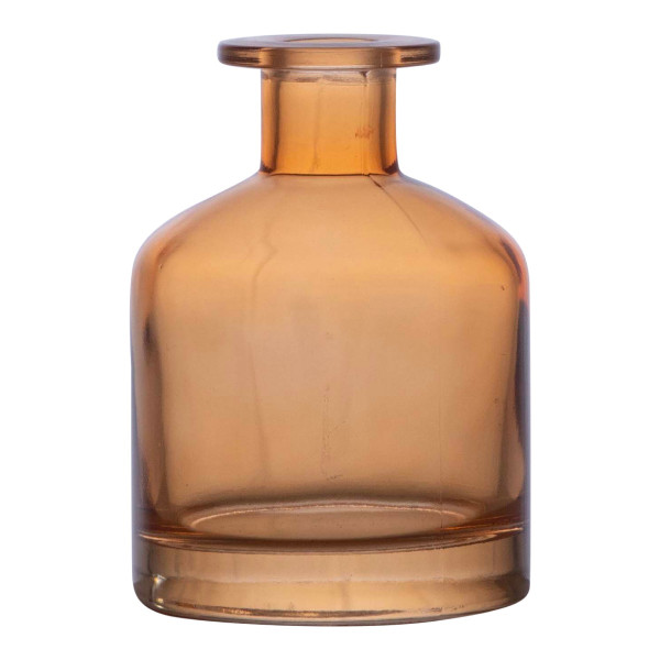 Vase Glas orange 11,2x8cm