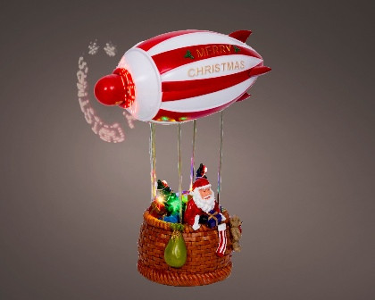 LED Szene farbig/bunt 9x16x20.5cm