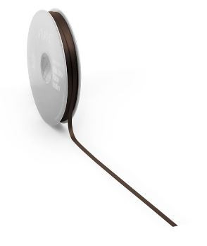 Band Premium DF-Satin 25mx25mm Fb.76 Dark brown