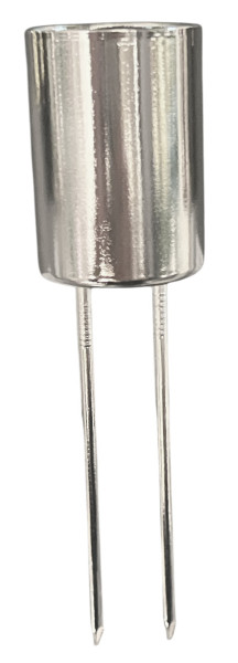 Kerzenstecker silber 11x7cm 4Stck.