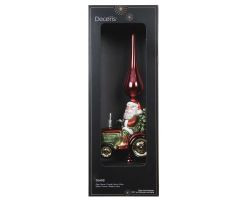 Baumspitze Glas 10,5x5,5x30cm