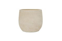 Topf Miami creme 19x17cm