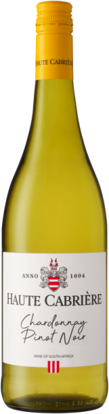 Wein Haute Cabriere Chardonnay Pinot Noir 0.75L 2024er Südafrika, weiß