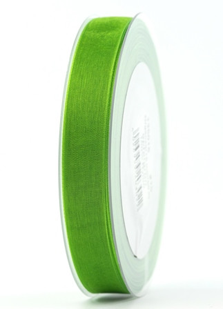 Band Organza 15mmx50m apfelgrün