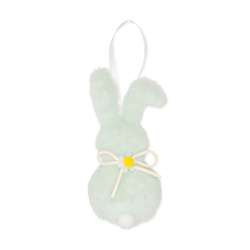 Hänger Hase 6x14cm helles mint