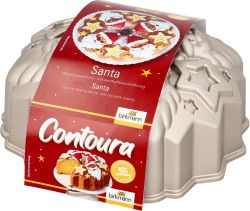 Gugelhupfform Contoura Santa Aluguss mit Antihaftbeschichtung