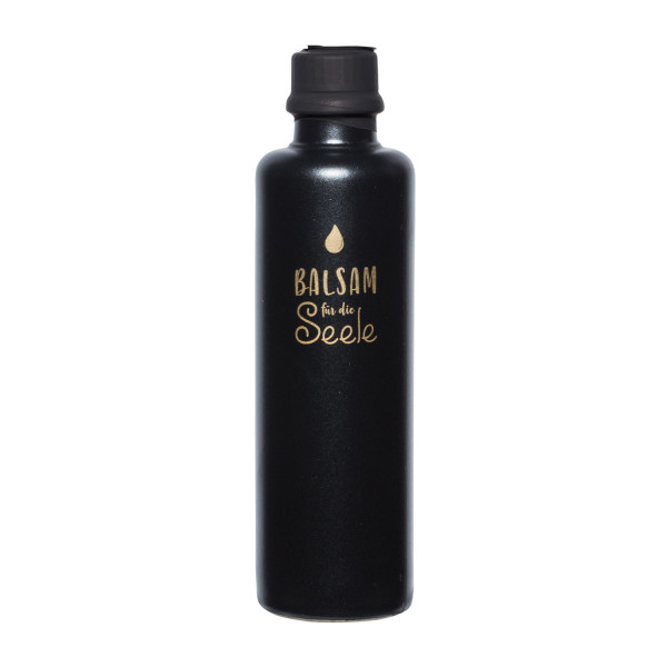 Walnussöl Balsam für die Seel 0,2L Tonflasche schwarzmatt