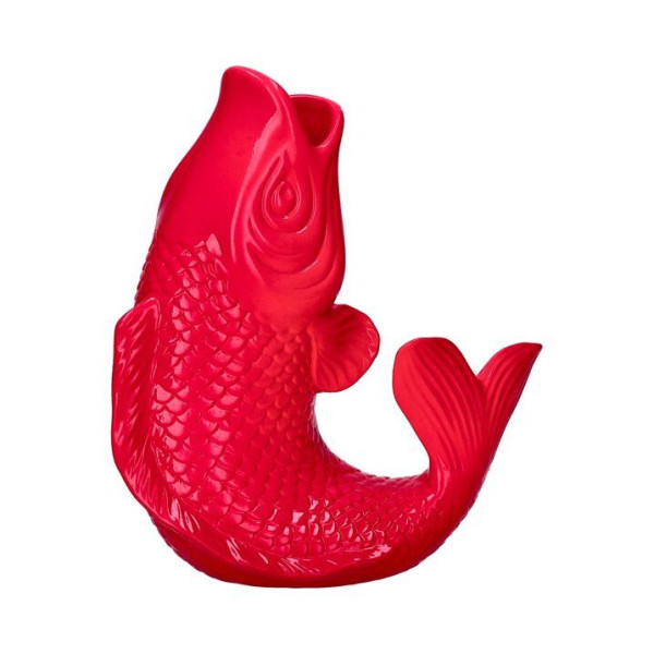 Vase Steingut neon pink 23x25x15cm