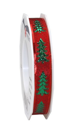 Band CALGARY 20mx15mm rot/grün