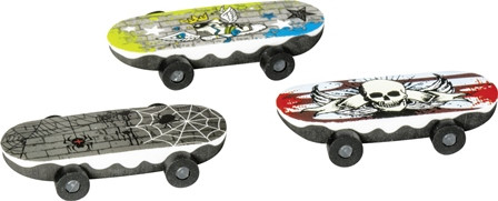 Radierer Skateboard