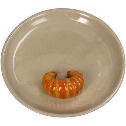 Teller Croissant Steinzeug beige 15,5x15,5x3,5cm