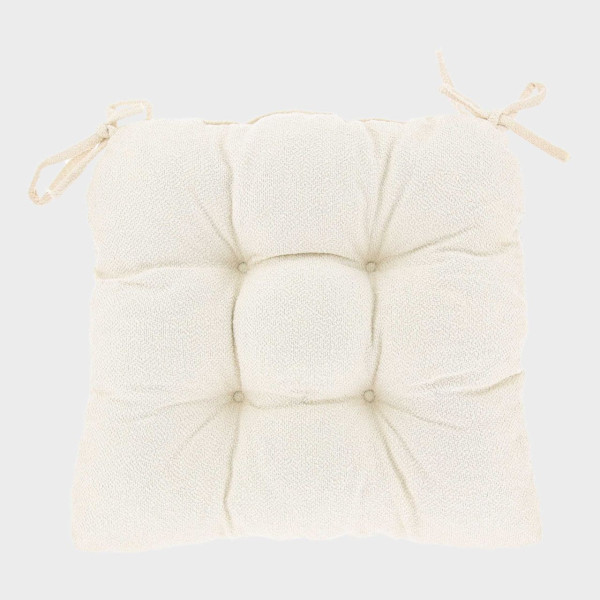 Matratzenkissen Halina 48x48x10cm dove white