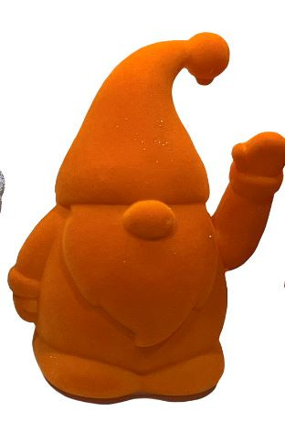 Nikolaus orange 12x10,5x17cm