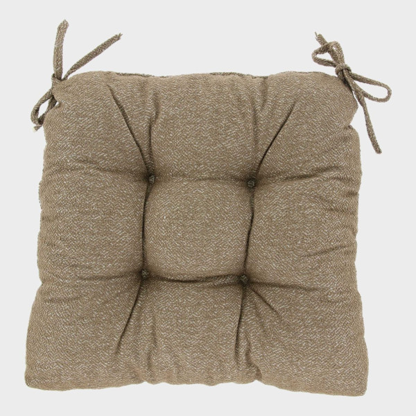 Matratzenkissen Halina 48x48x10cm taupe