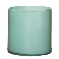 Vase Zylinderform Astra Solid Blau Grün15x15cm