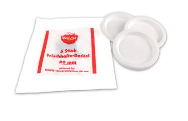 Weck Frischhalte-Deckel 80mm 5Stück