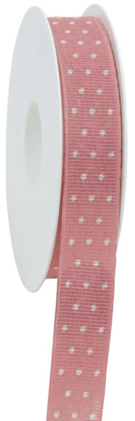 Band Nouveau Points 25mmx20m rosa